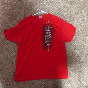 Red Graphic Men's T-Shirt